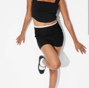 ❤️10/$20 New Wild Fable Black Waist Skirt